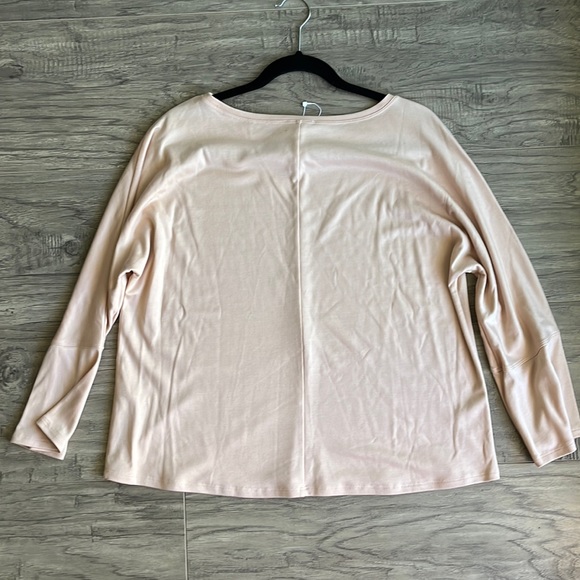 BNWT Eileen Fisher Bateau Neck Top - Picture 4 of 6